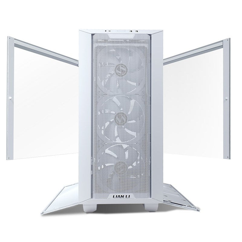 Lian-Li LanCool III Tempered Glass E-ATX Mid-Tower Case - White