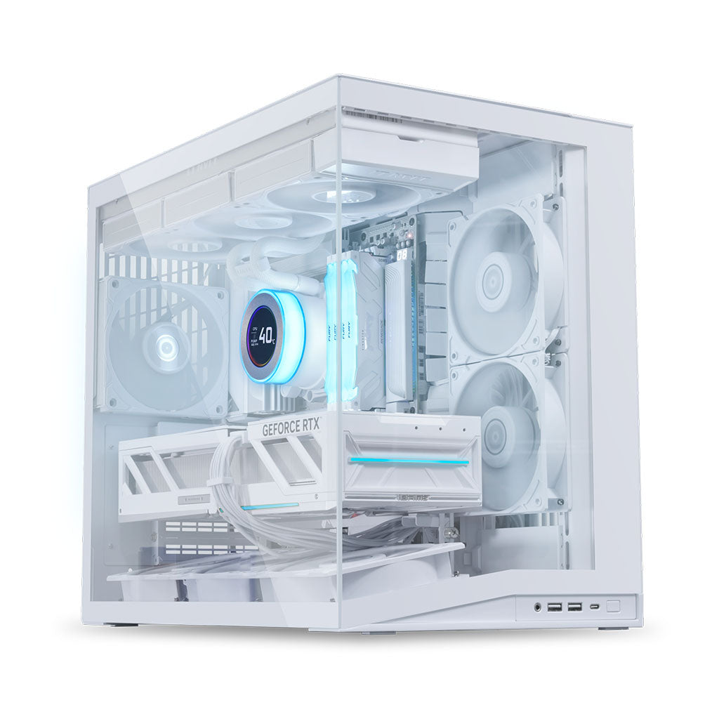 Lian-Li O11 DYNAMIC MINI V2 Flow PC Case - White