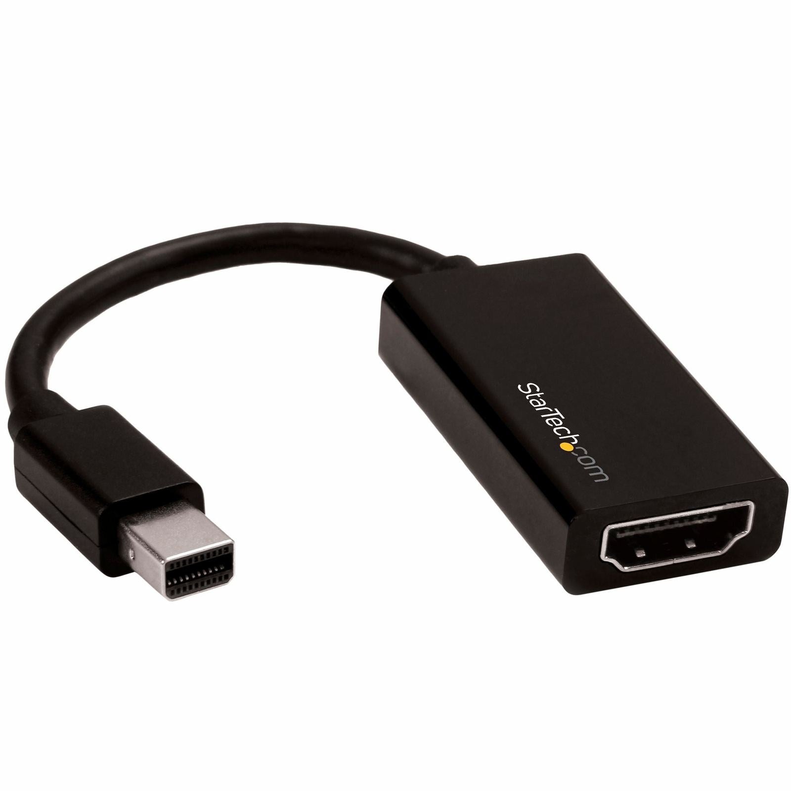 StarTech MDP to HDMI Adapter, 4K, Black, 3Yr