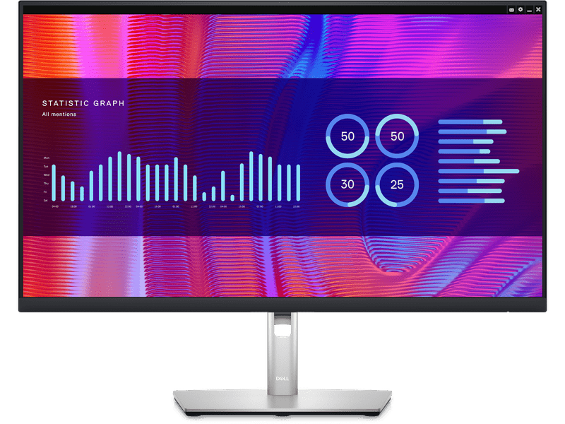 Dell 27 P-Series 27" QHD IPS USB-C Hub Monitor