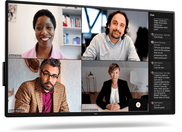 Dell P-Series P5525QC 55" 4K UHD 400nit 90W USB-C IPS Monitor with Speaker