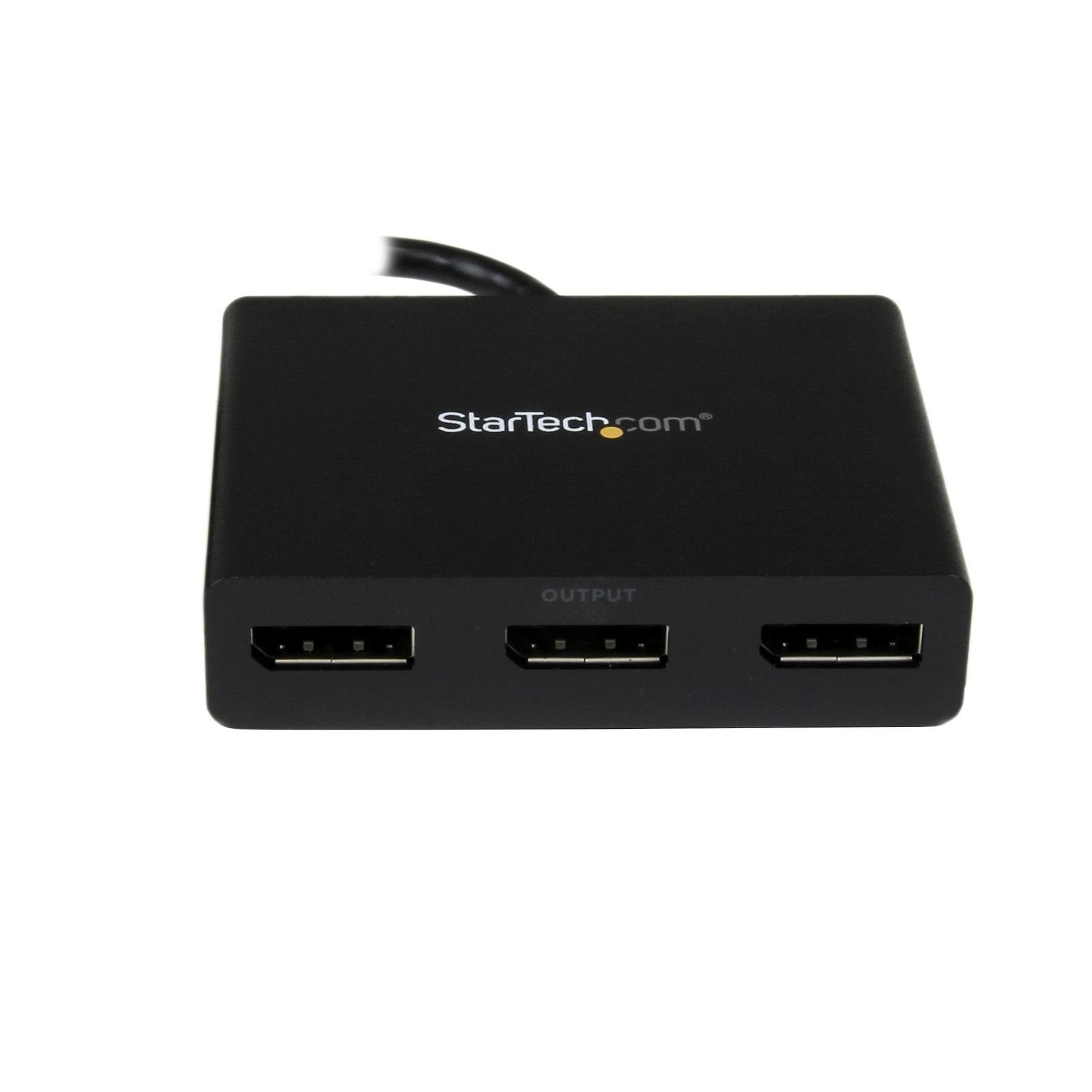StarTech DP to DP Multi Monitor Splitter - 3 Port Mst Hub 3Yr