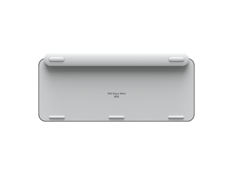 Logitech MX Keys Mini Pale Grey Minimalist Wireless Illuminated Keyboard/ Connect via the Bluetooth Low Energy techno