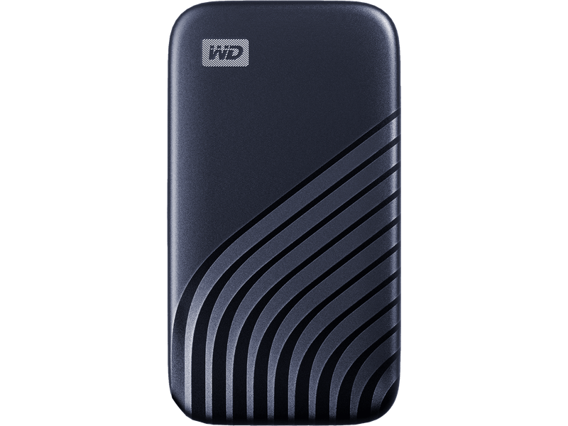 WD My Passport SSD, 1TB, USB 3.2 Gen-2, Type C & Type A Blue