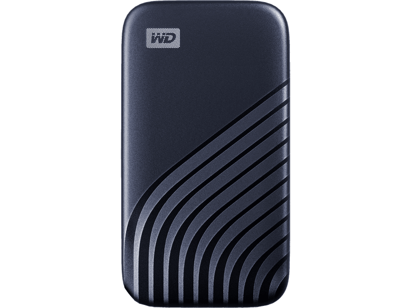 Western Digital WD My Passport SSD, 1TB, USB 3.2 Gen-2, Type C & Type A 1050MB/s Read and 1000MB/s Write Blue