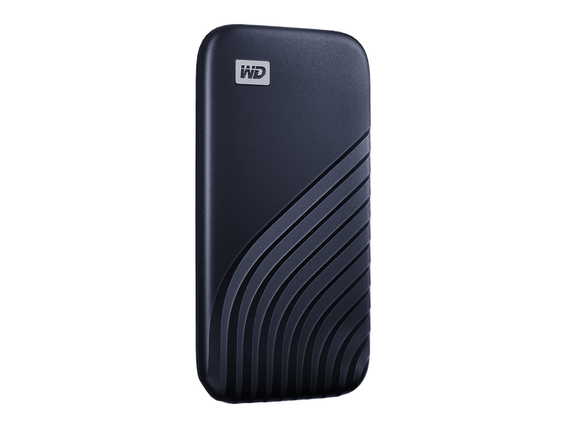 WD My Passport SSD, 1TB, USB 3.2 Gen-2, Type C & Type A Blue
