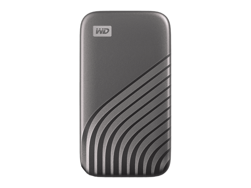 WD My Passport SSD, 1TB, USB 3.2 Gen-2, Type C & Type A Gray
