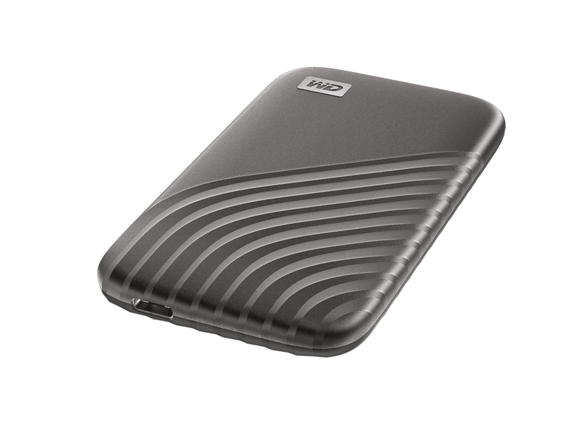 WD My Passport SSD, 1TB, USB 3.2 Gen-2, Type C & Type A Gray