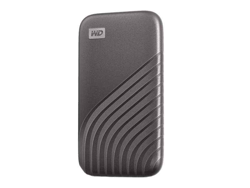 WD My Passport SSD, 1TB, USB 3.2 Gen-2, Type C & Type A Gray