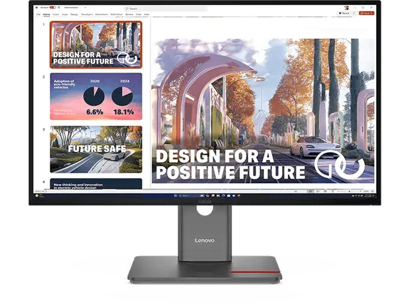 Lenovo ThinkVision P27qd-40 27" 120Hz QHD IPS USB-C Monitor 64B3GAR2AU