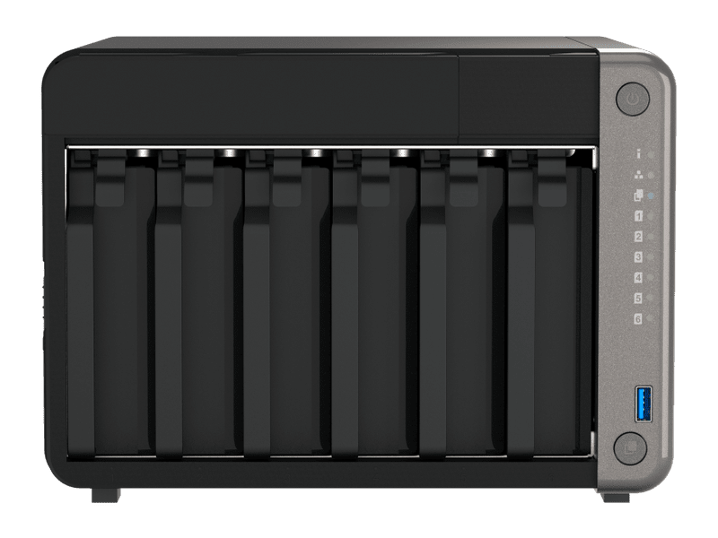 QNAP TS-AI642 Tower 6 Bay AI NAS - Diskless