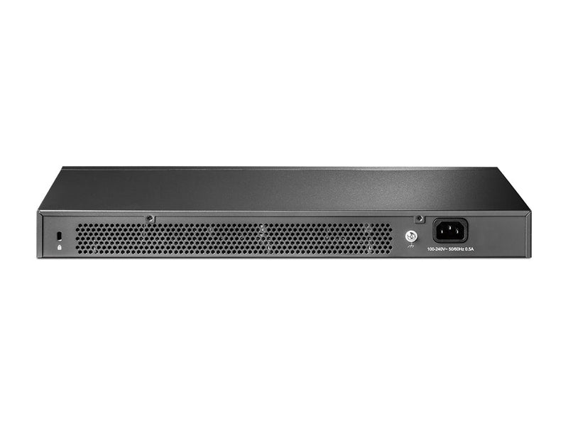TP-Link SG3428X JetStream 24-Port Gigabit L2+ Managed Switch with 4 10GE SFP+ Slots IGMP Snooping Omada Rack Mountable Fanless