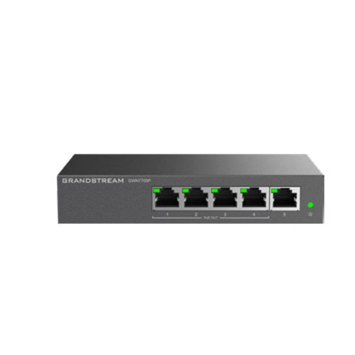 Grandstream GWN7700P 5 Port Unmanaged PoE Network Switch 4 X PoE