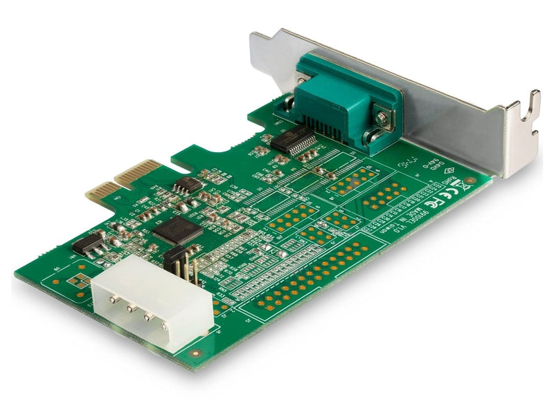 StarTech PCIE RS232 1 Serial Adapter Card Db9, LTW