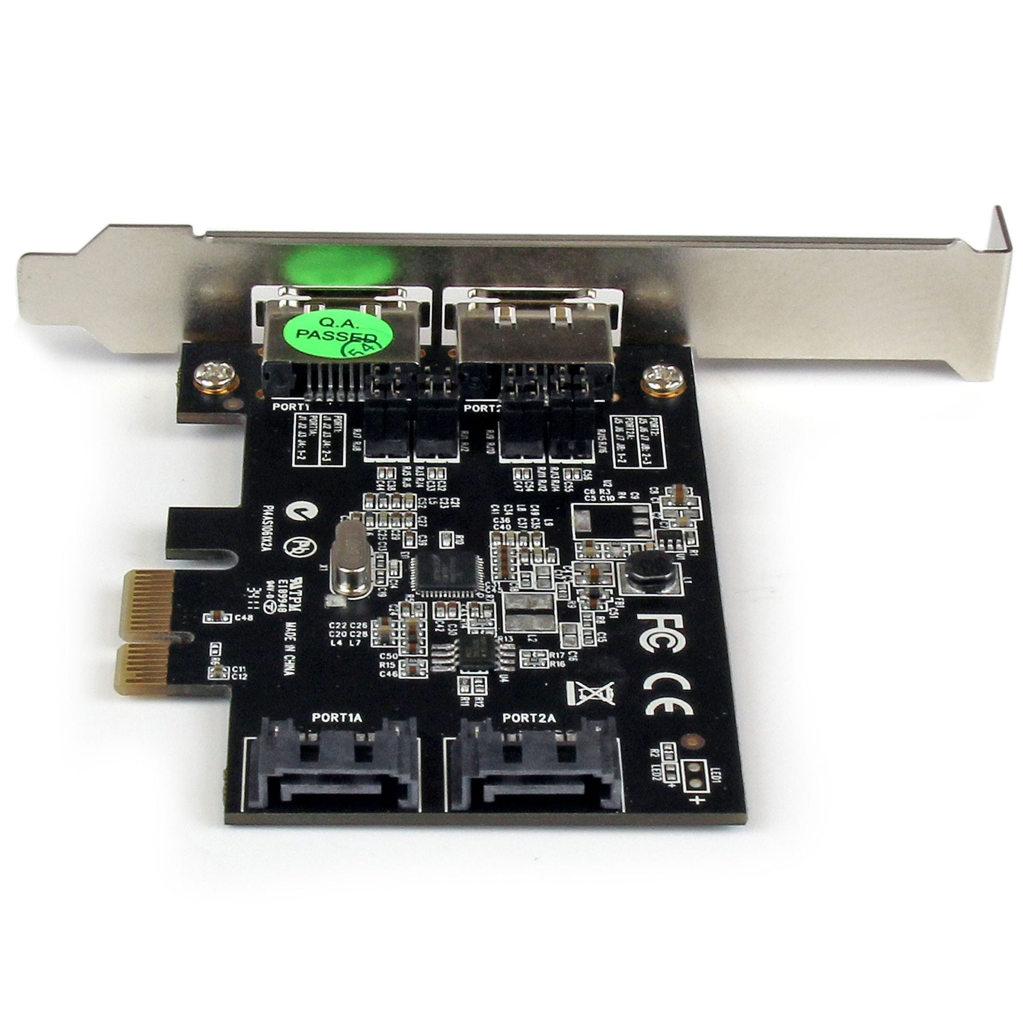StarTech 2 Port Esata PCIE Card, 6Gb/S, Std Profile, 2Yr