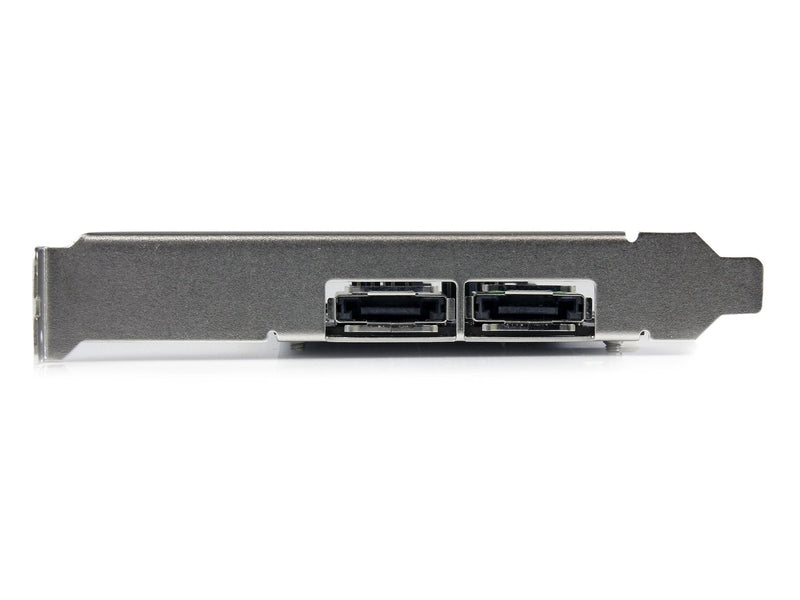 StarTech 2 Port Esata PCIE Card, 6Gb/S, Std Profile, 2Yr