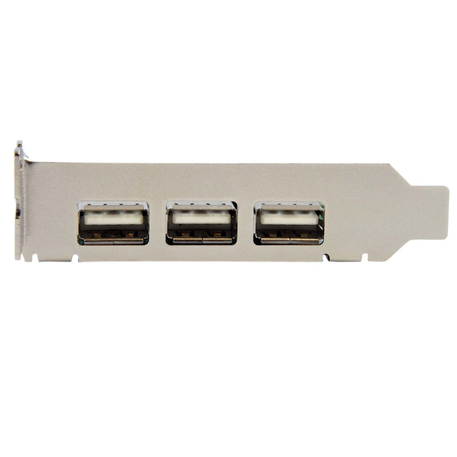 StarTech 4 Port USB 2.0 PCIE Card - Low Profile 2Yr