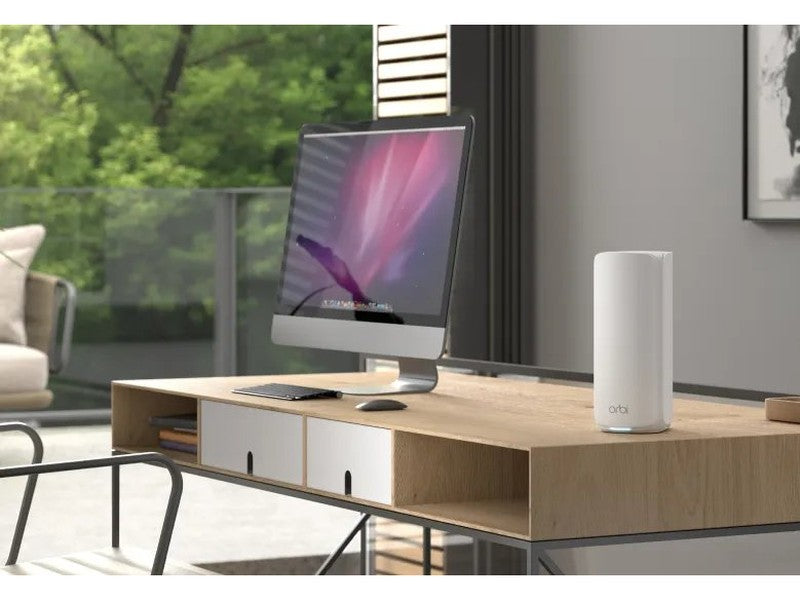 NETGEAR Orbi RBE870-100APS Wi-Fi 7 Add on Satellite System, 1 Pack