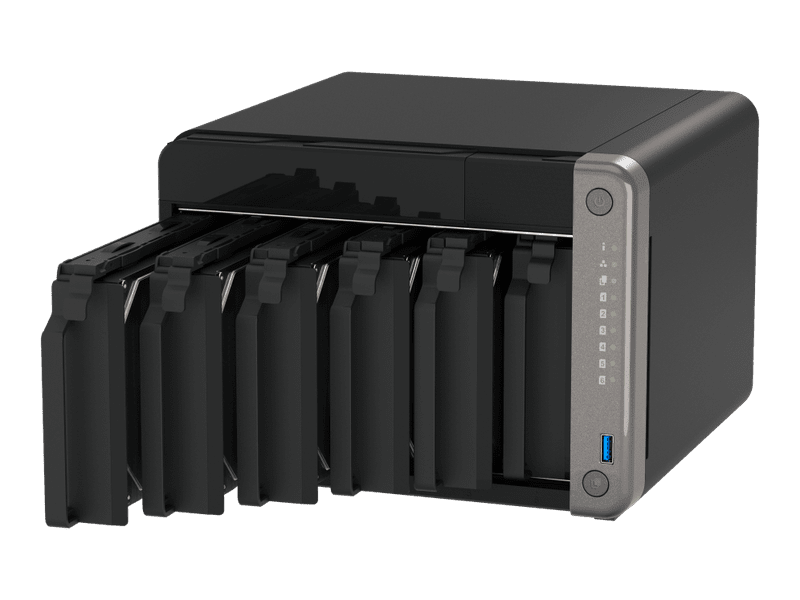 QNAP TS-AI642 Tower 6 Bay AI NAS - Diskless