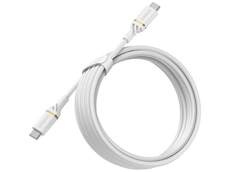 OtterBox USBC to USBC 2.0 PD Fast Charge Cable 3M White
