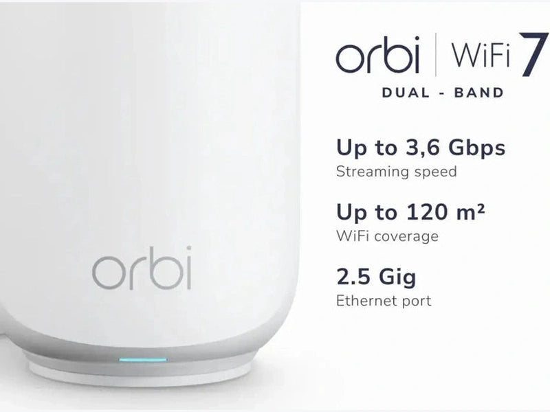 Netgear Orbi 370 Series Dual-Band WiFi 7 Mesh Add-on Satellite