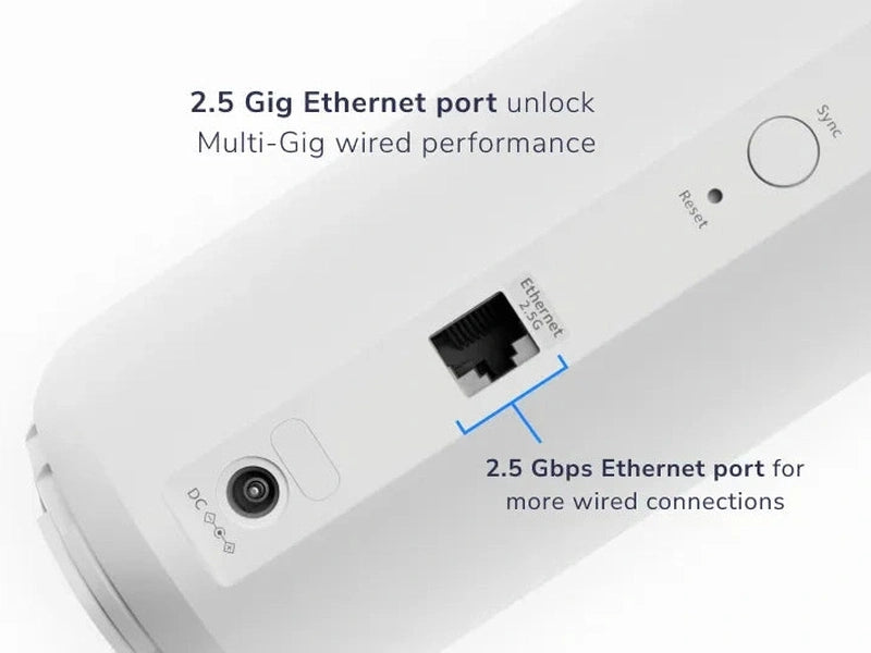 Netgear Orbi 370 Series Dual-Band WiFi 7 Mesh Add-on Satellite
