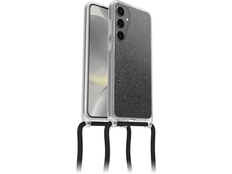 OtterBox React Necklace Samsung Galaxy S24+ 5G 6.7' Case Stardust Clear Glitter