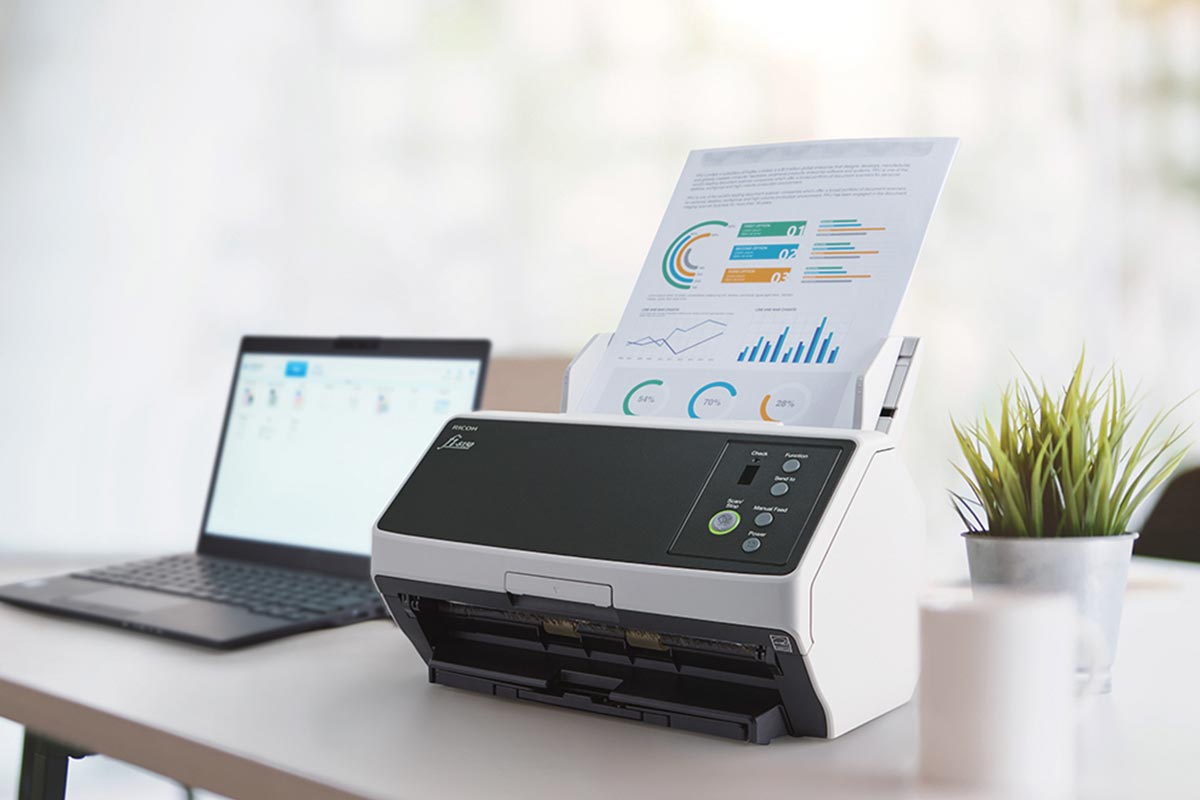 Fujitsu Ricoh fi-8150 50ppm Duplex Document Scanner (PA03810-B101)