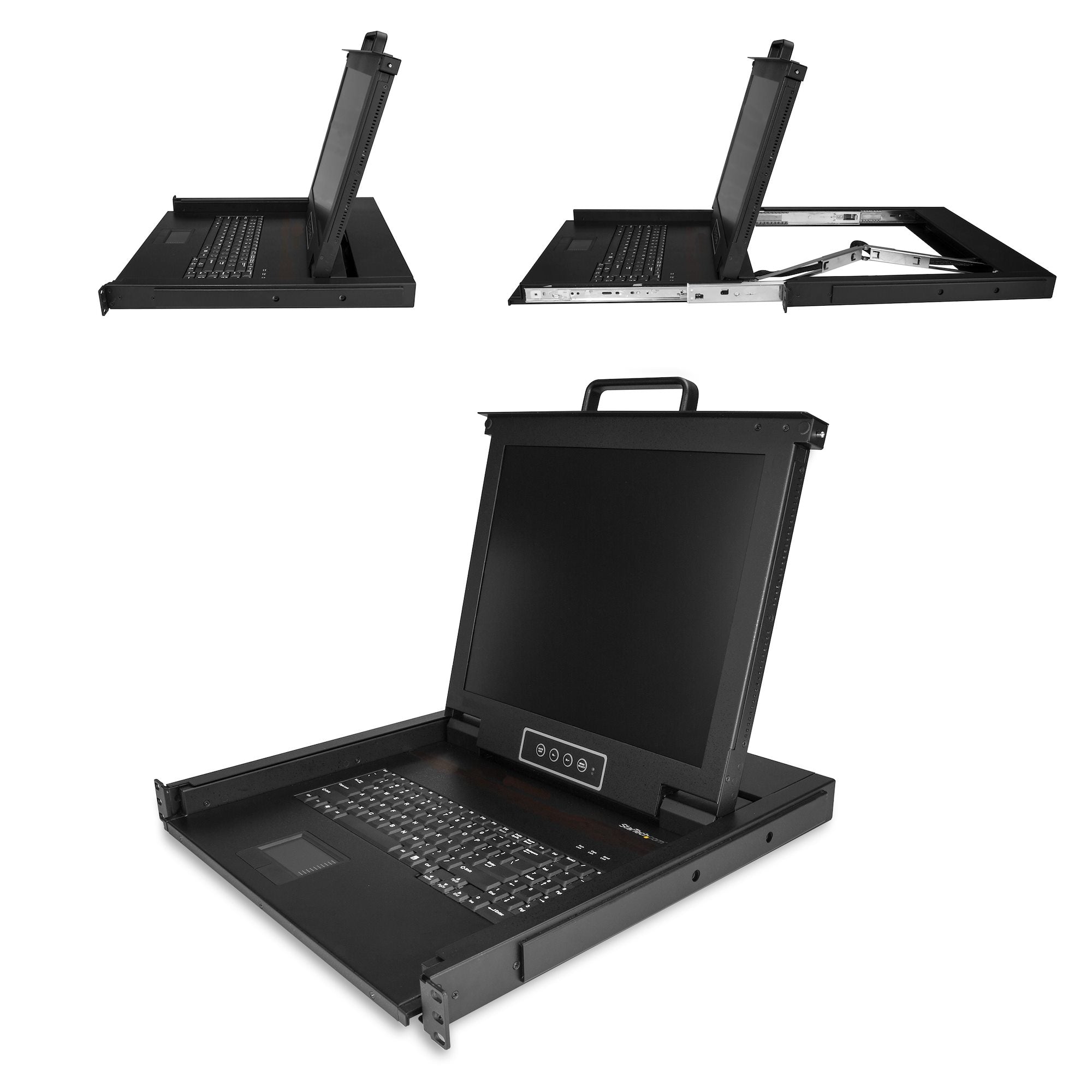 StarTech 1 Port 1U VGA KVM Console, 17" LCD, USB, Rackmount, 2Yr