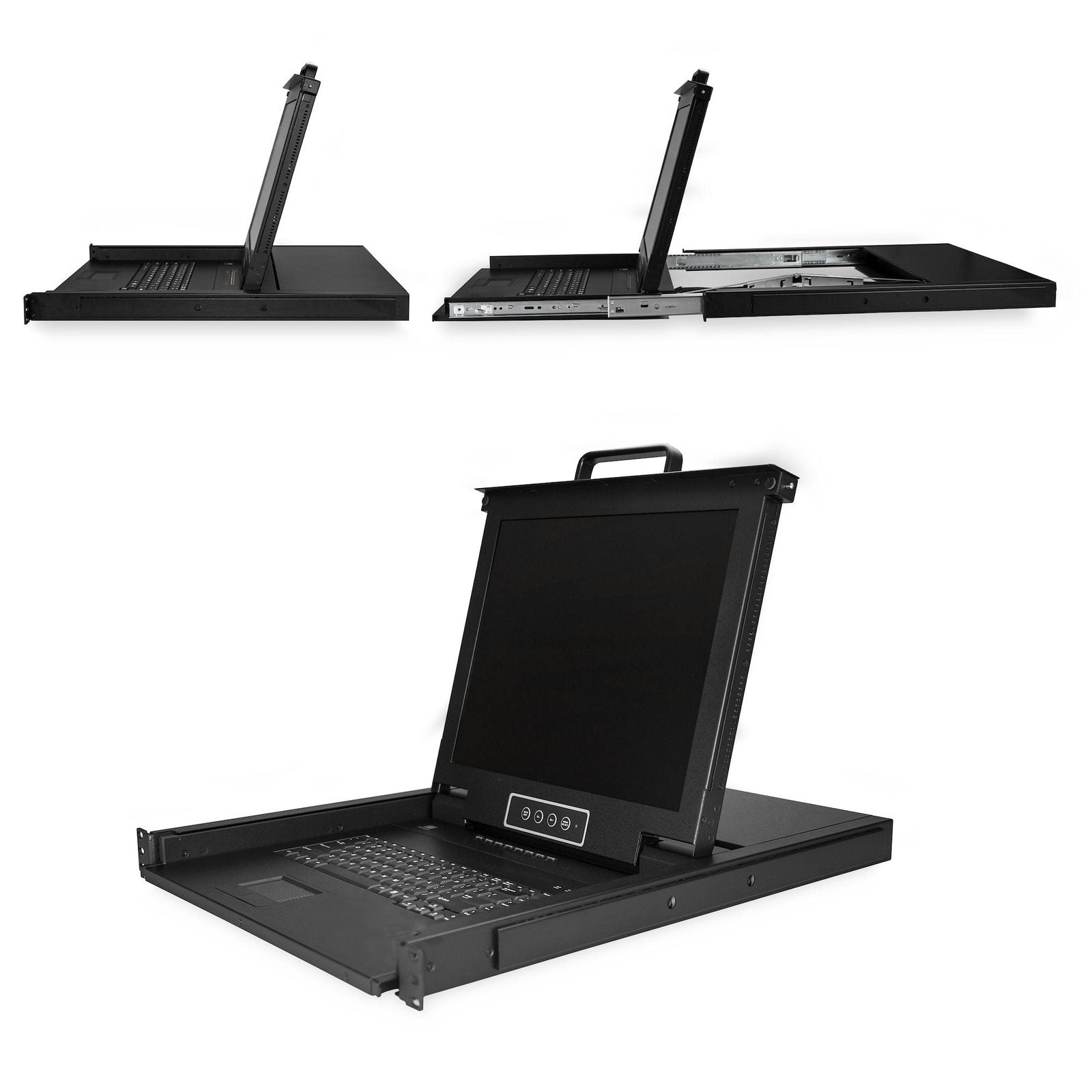 StarTech 8 Port 1U VGA KVM Console, 17" LCD, USB, Rackmount, 2Yr
