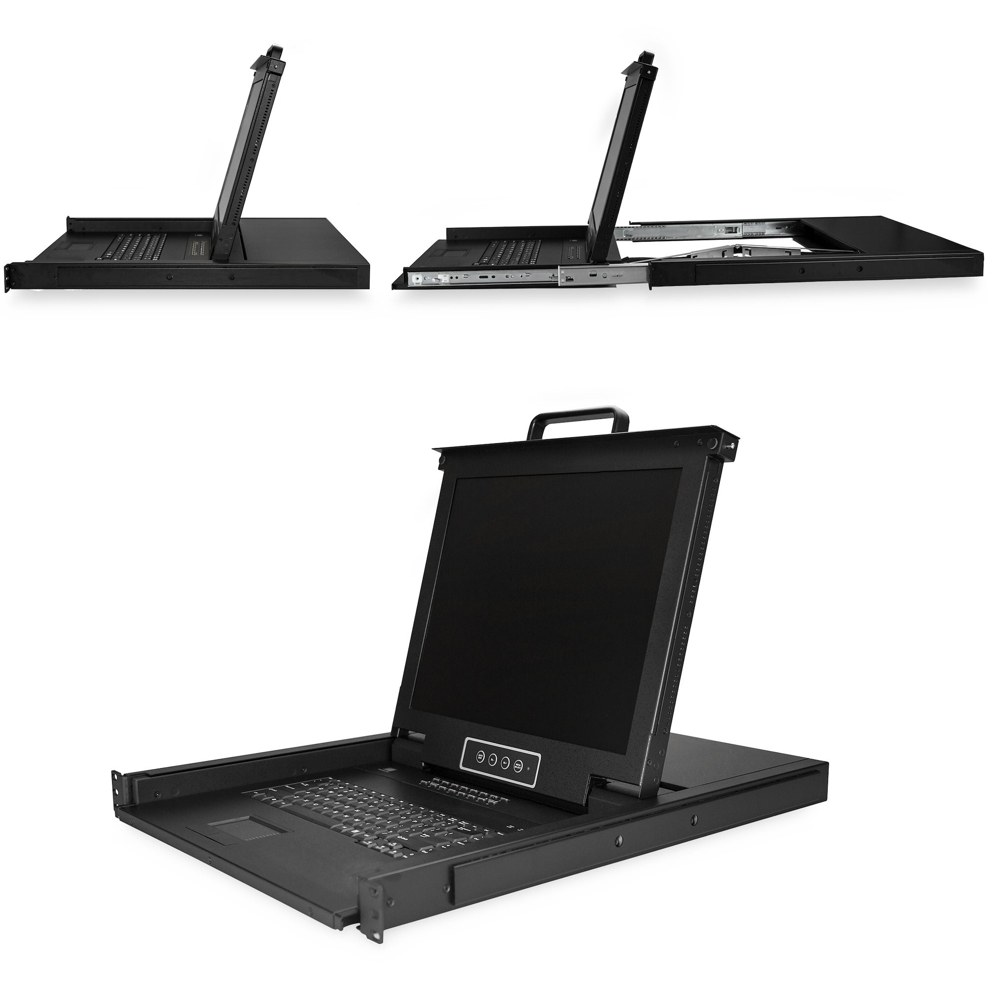 StarTech 16 Port 1U VGA KVM Console, 17" LCD, USB, Rackmount, 2Yr