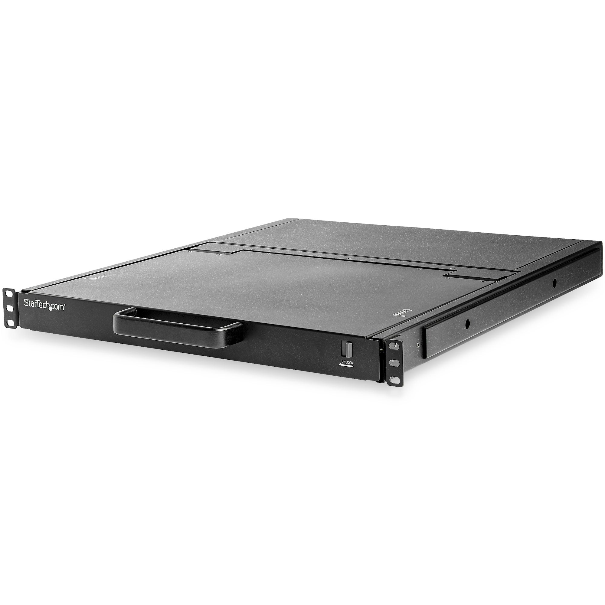 StarTech 1 Port 1U VGA KVM Console Hd - 17" LCD VGA, Rackmount Drawer W/Cables, 2Yr