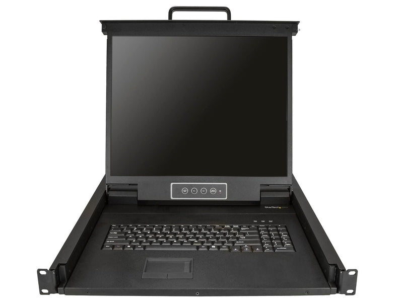 StarTech 1 Port 1U VGA KVM Console, 19" LCD, USB, Rackmount, 2Yr