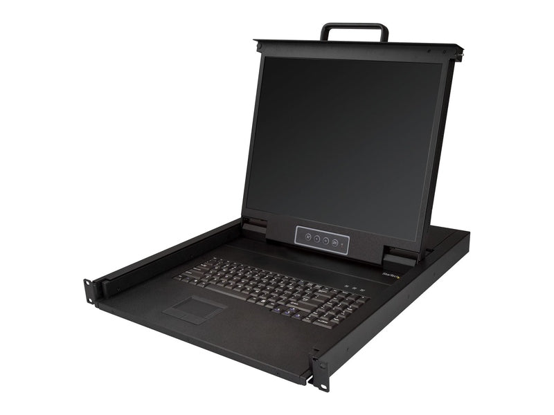 StarTech 1 Port 1U VGA KVM Console, 19" LCD, USB, Rackmount, 2Yr
