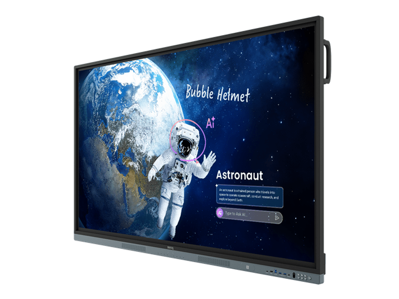 BenQ 86" Board Master RM05 4K UHD 450 nits Interactive Display w/ Android 15 OS and WIFI INCLUDED RM8605