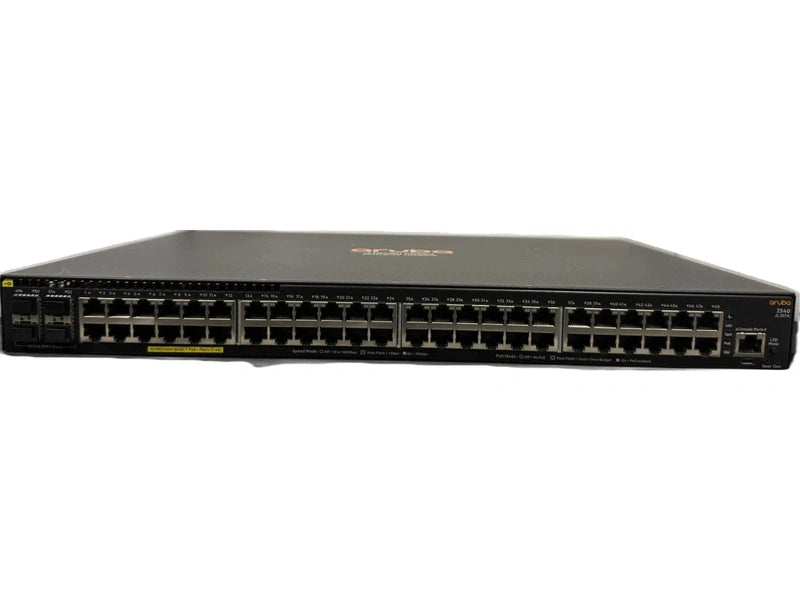 **Used/Refurbished** HPE Aruba 2540 48G PoE+ 4SFP+ Switch with 370W Power Budget