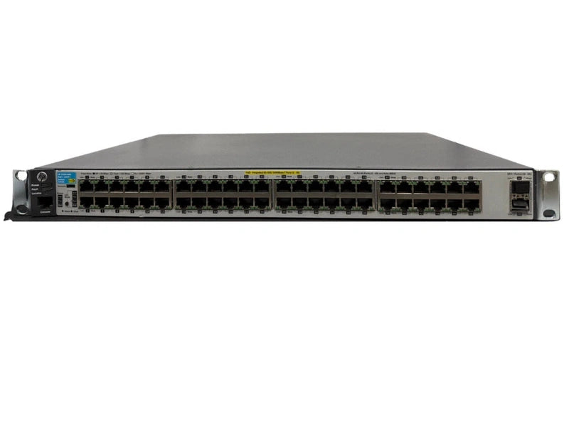 **Used/Refurbished** HP 2530-48G-PoE+-2SFP+ 48 Port Gigabit Ethernet Switch with 382W Power Budget