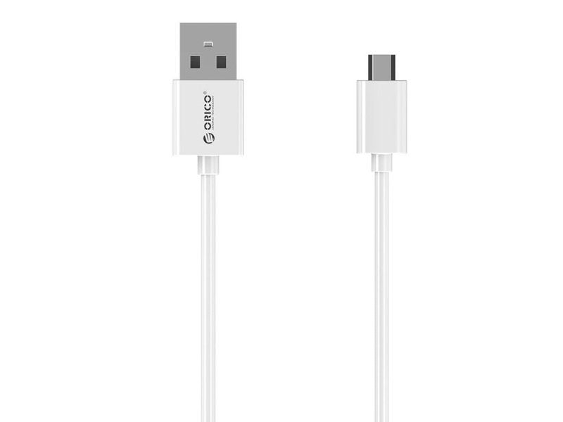 Orico 0.5m USB 2.0 to Micro B Charging & Data Cable - White