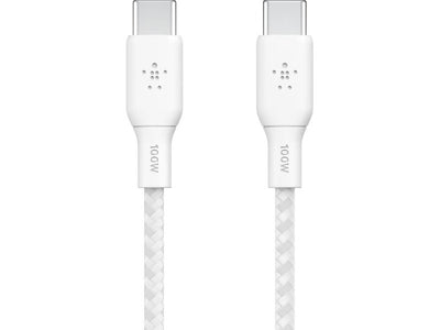 Belkin BoostCharge USB-C to USB-C Charging Cable 100W White 2M