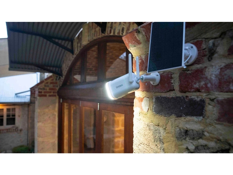 Uniden App Cam Solo X2K Bullet Kit with Solar Panel, Outdoor Wirefree