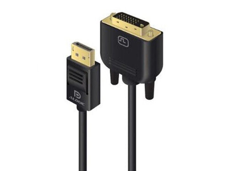 ALOGIC 2m DisplayPort Male to DVI-D Male Cable DP-DVI-02-MM
