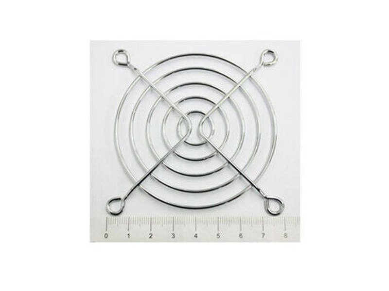 80mm PC Fan Metal Grille Protector Finger Guard