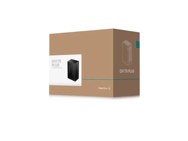 DeepCool CH170 PLUS Vertical Micro-ATX Compact Case