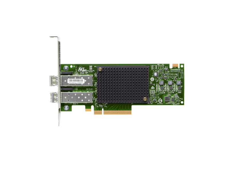 HPE Q0L14A StoreFabric SN1200E 16Gb Dual Port Fibre Channel HBA 870002-001 w/ 2x E7Y10A