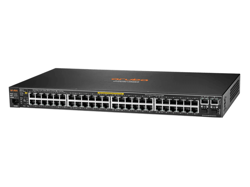 HPE Aruba 2530 48 Ports Managed Switch, PoE+, 4 SFP