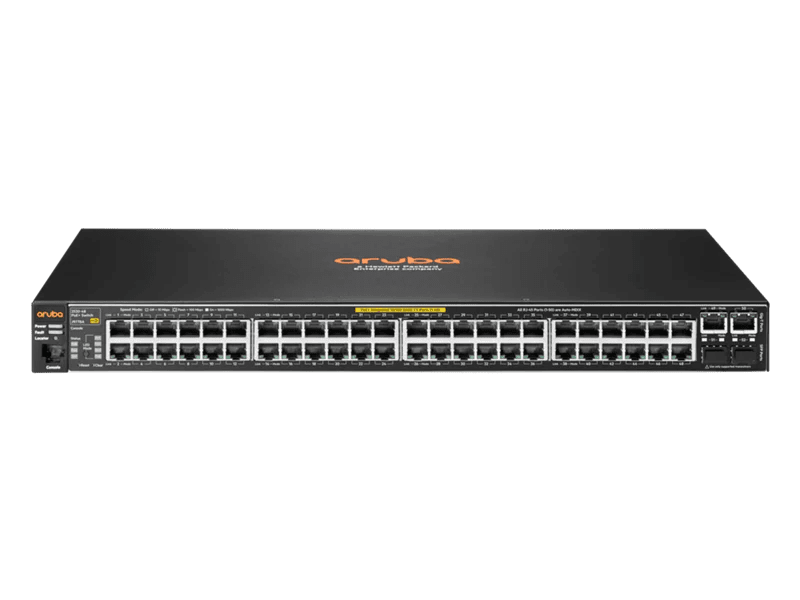 HPE Aruba 2530 48 Ports Managed Switch, PoE+, 4 SFP