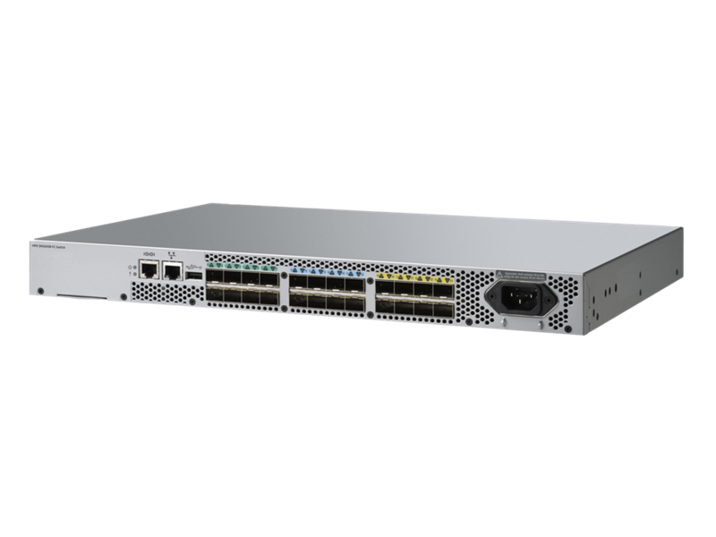 HPE SN3600B 32Gb 24/8 8‑port 16Gb Short Wave SFP+ Fibre Channel Switch R4G55B