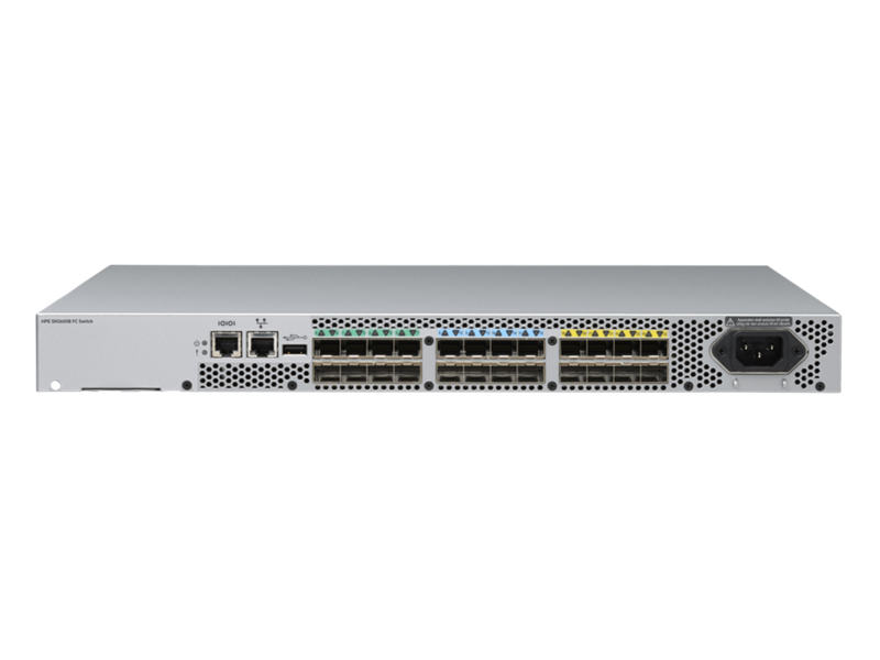 HPE SN3600B 32Gb 24/8 8‑port 16Gb Short Wave SFP+ Fibre Channel Switch R4G55B