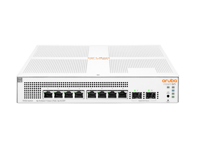 HPE Aruba Instant On 1930 8G 2xSFP POE+ 124W Switch