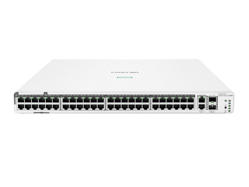 HPE Instant On 1960 48G 40P CL4 8P CL6 POE 2XGT 2SFP+ 600W Switch
